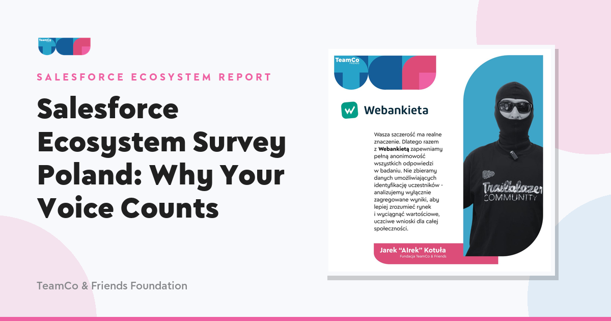 Salesforce Ecosystem Survey Poland: Why Your Voice Counts