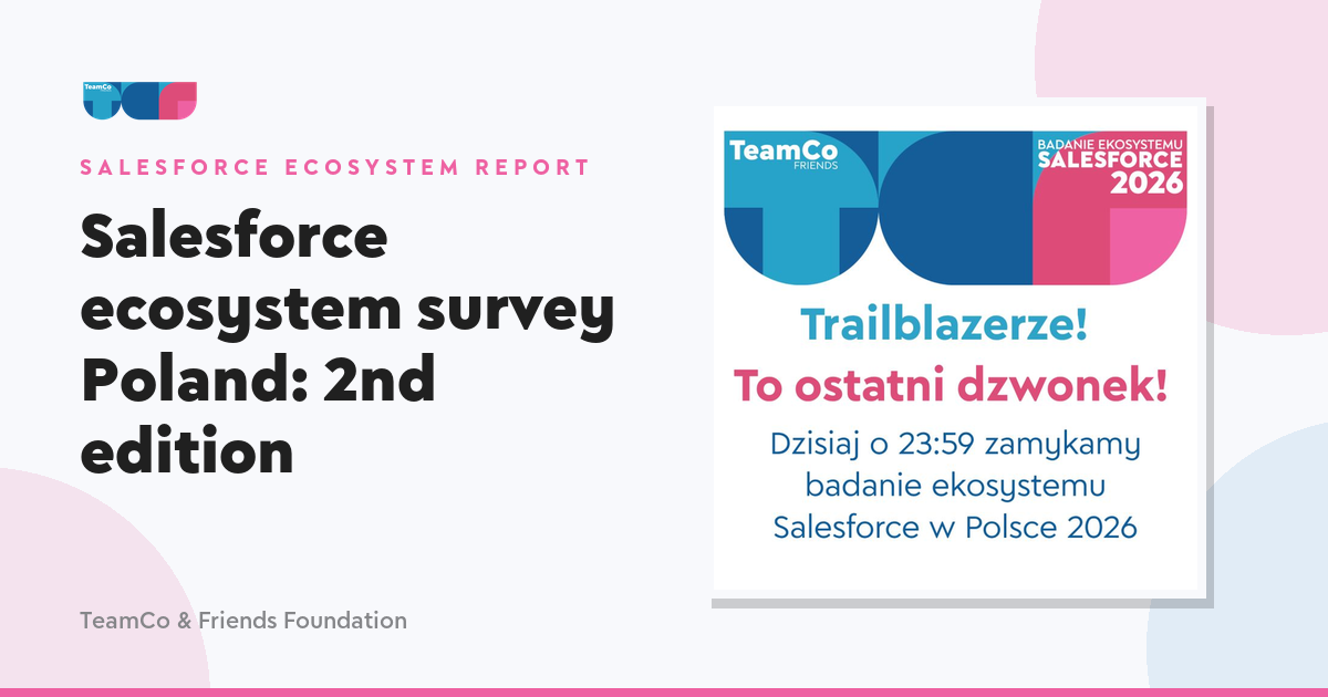 Salesforce ecosystem survey Poland: 2nd edition