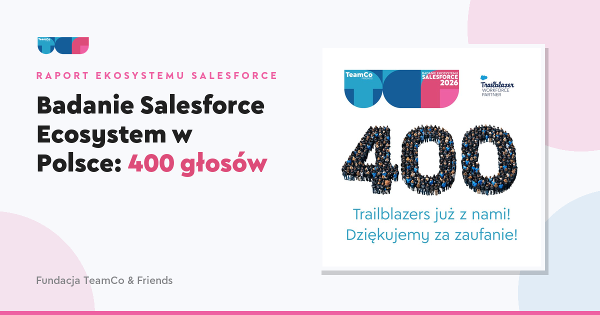 Badanie Salesforce Ecosystem w Polsce: 400 głosów