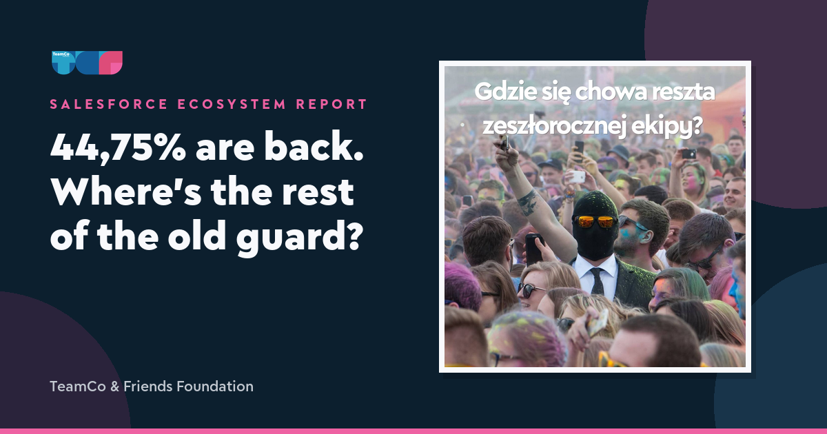 Salesforce Poland survey: where's last year's crew?