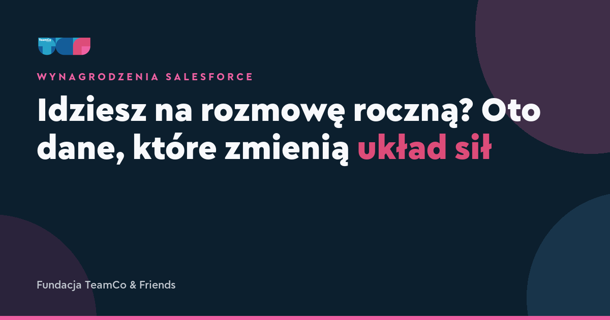Idziesz na rozmowę roczną? Oto dane, które zmienią układ sił