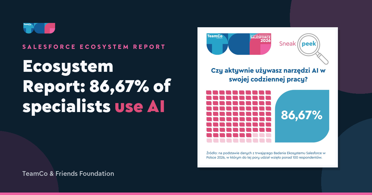Salesforce Ecosystem Report: 86,67% of Specialists Use AI