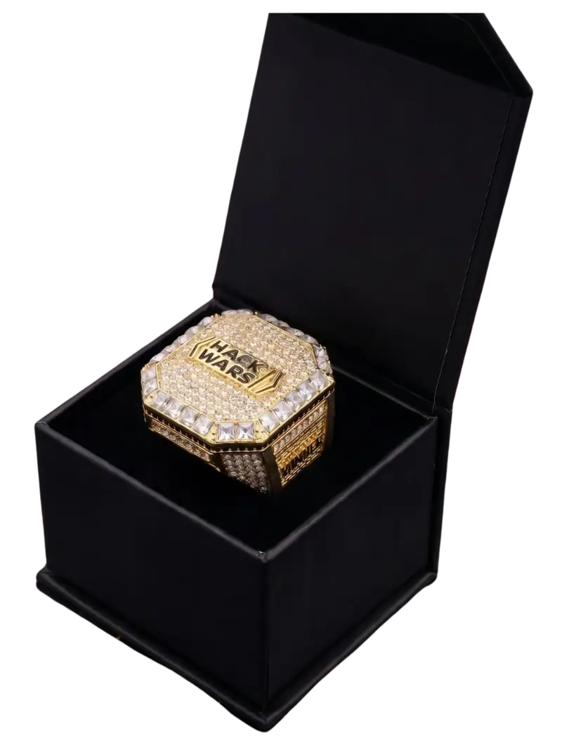 Championship Ring — nagroda dla zwycięskiego zespołu HackWars